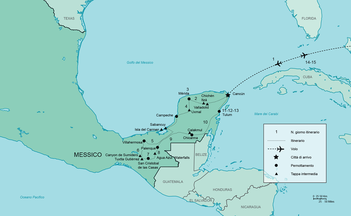 Itinerario Yucatan e Chiapas | #Messico #viaggigiovani