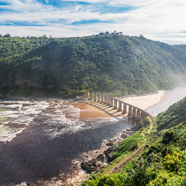 Ponte panoramico lungo la Garden Route | Top 10 Sudafrica