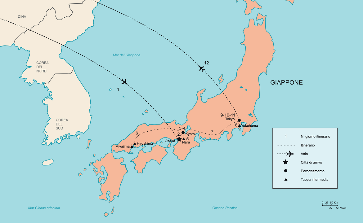 Itinerario Tour Giappone Express Young | #Giappone #viaggigiovani