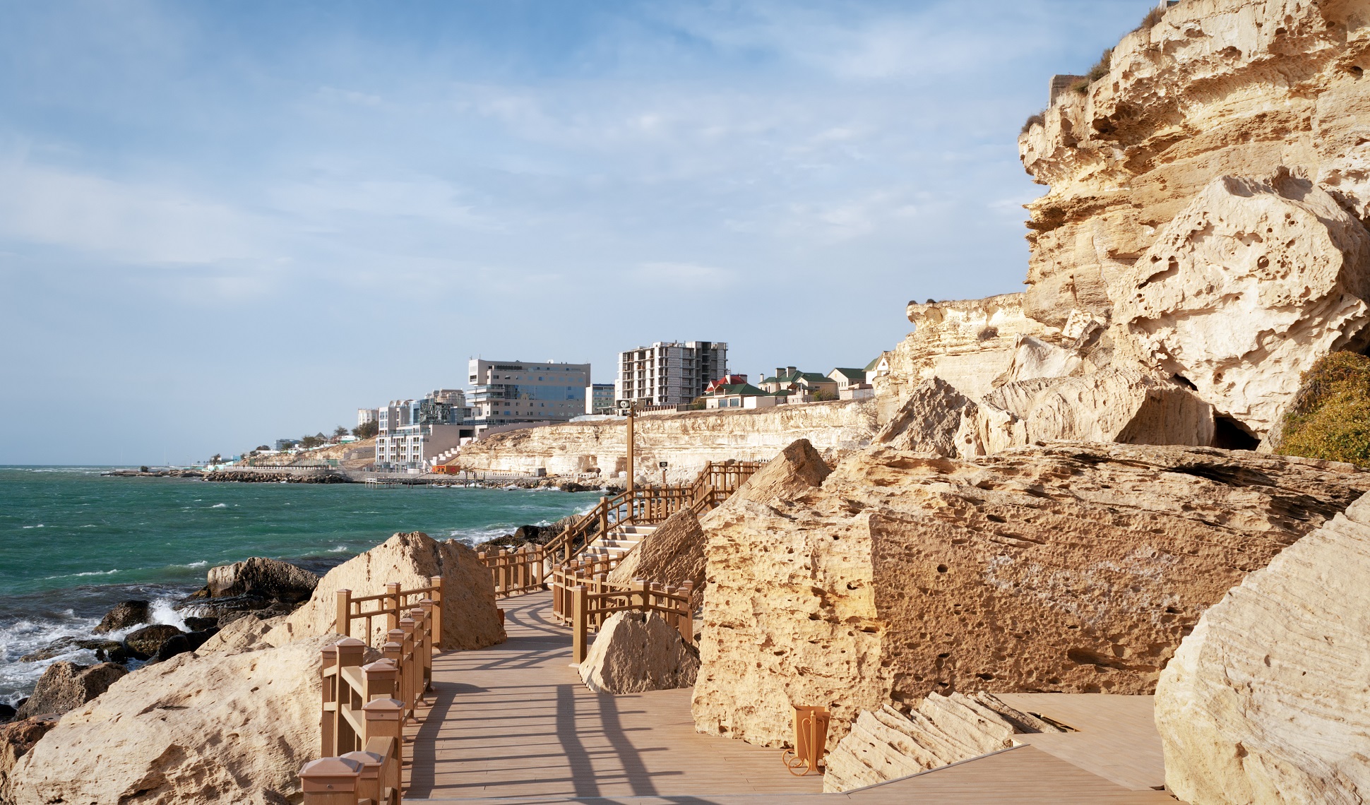 Lungomare di Aktau | #Mangystau #Kazakistan #viaggigiovani Aktau | Viaggigiovani.it