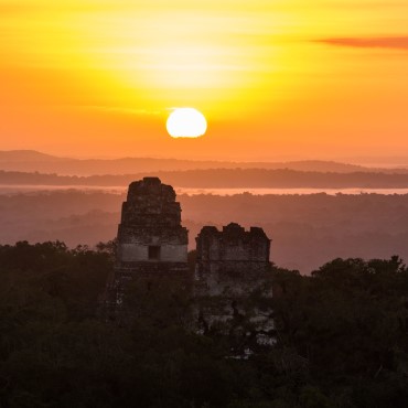 Tikal tramonto | Top 3 Guatemala