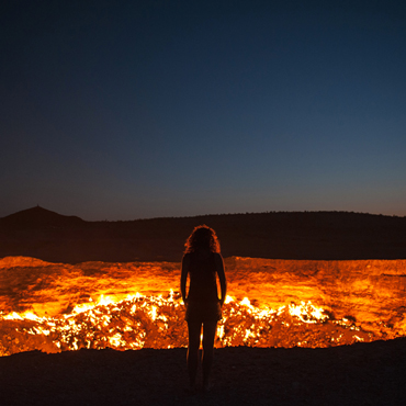Darvaza Gas Crater | Top 3 Turkmenistan