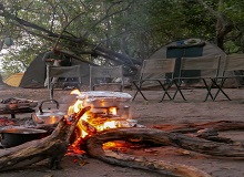 Campeggio in Africa