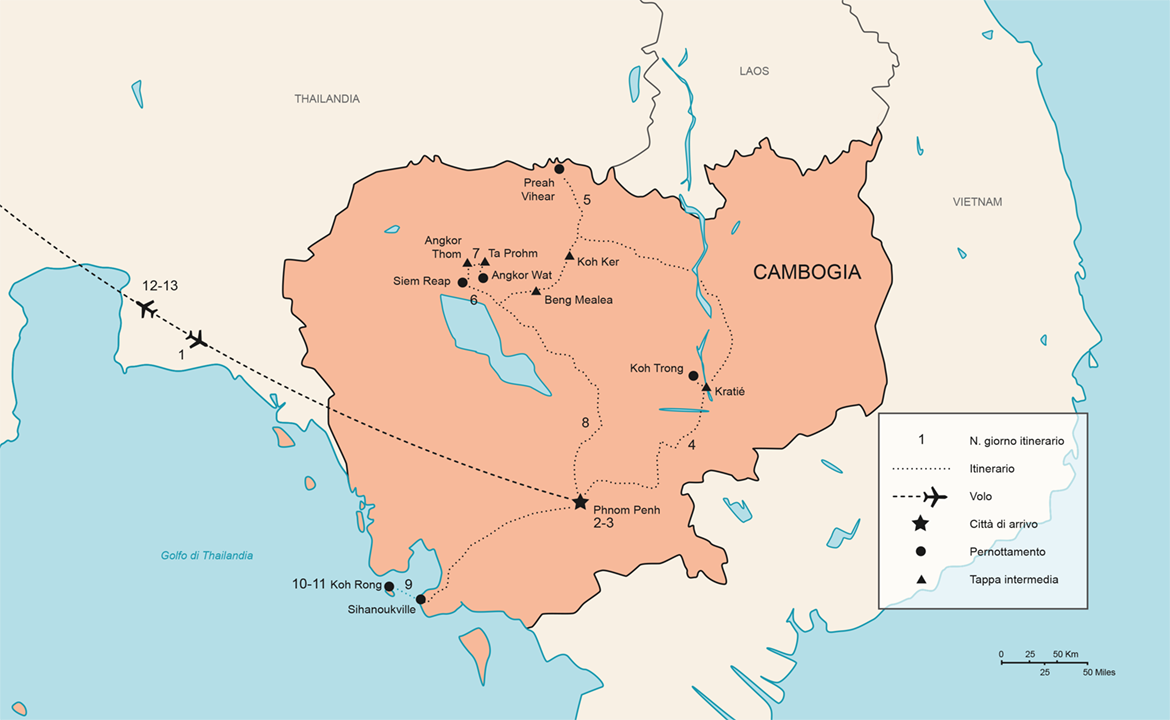 Itinerario Tour Cambogia Original | #Cambogia #viaggigiovani