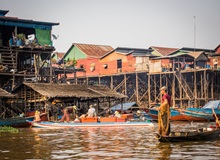 Villaggio su palafitte di Kompong Khleang | #Cambogia #viaggigiovani Villaggio su palafitte di Kompong Khleang