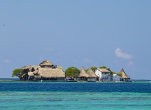 Isla Rosario del Mar | #Colombia #viaggigiovani Isla Rosario del Mar
