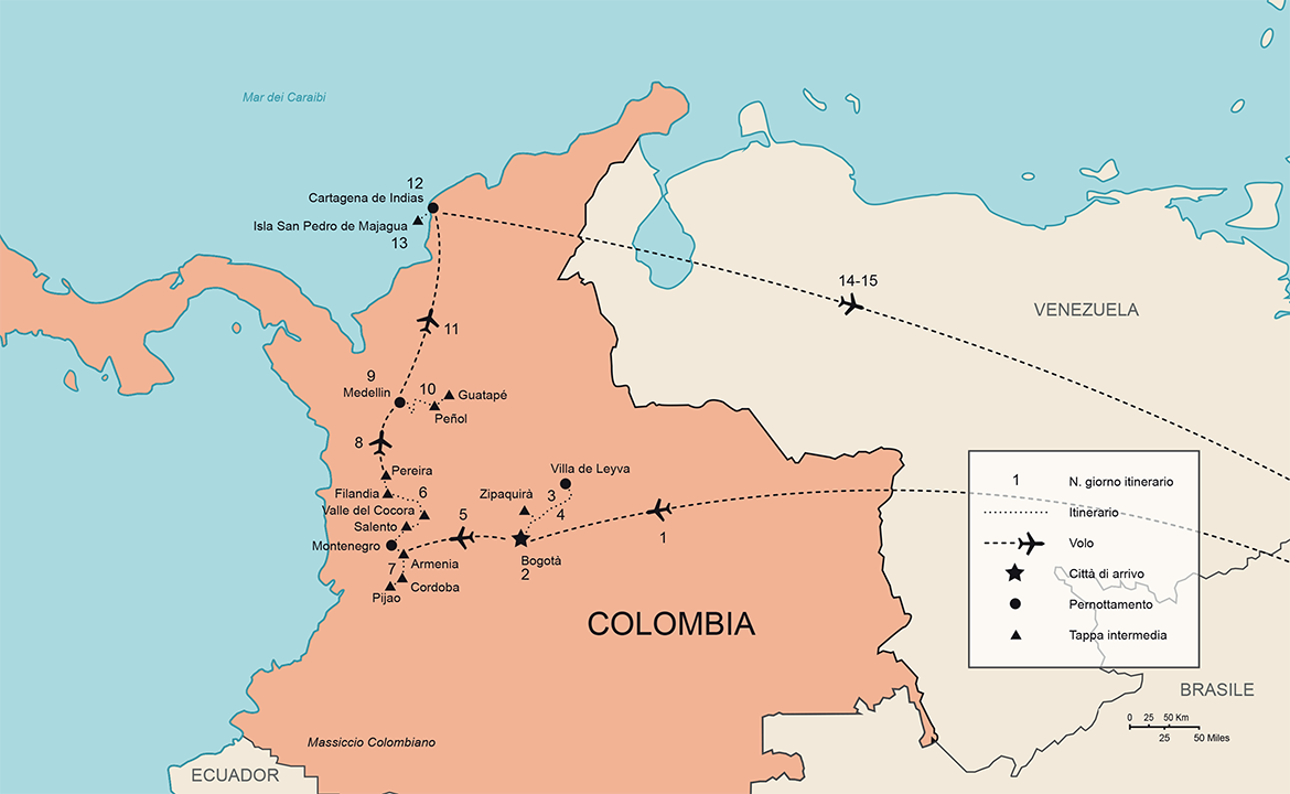 Itinerario Tour Colombia Special | #Colombia #viaggigiovani