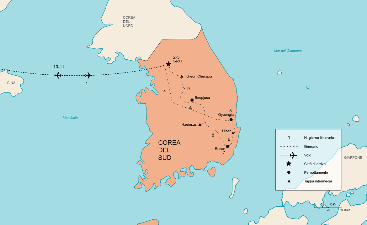 Itinerario Tour Corea del Sud Original | #TourCorea #viaggigiovani