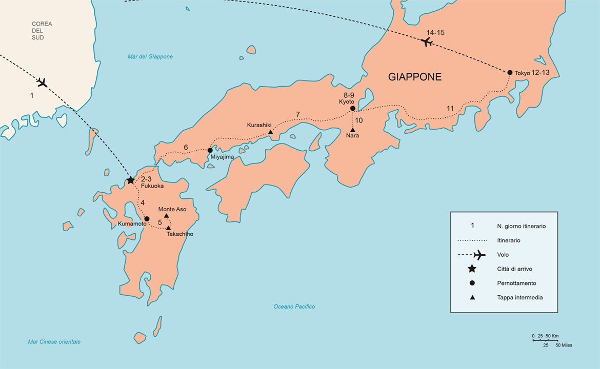 Itinerario Tour Giappone Kyushu | #Giappone #viaggigiovani