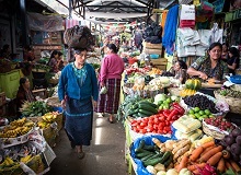 Colorato mercato di Chichicastenango