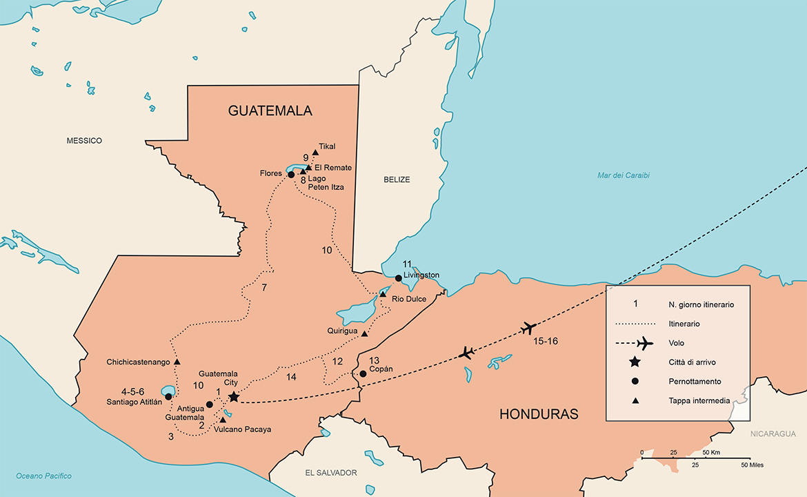 Itinerario Tour Guatemala Original | #TourGuatemalaeBelize #viaggigiovani