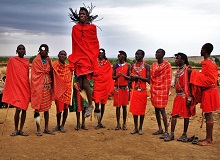Gruppo di Maasai