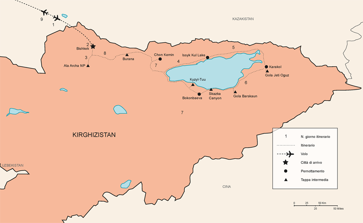 Itinerario Tour Kirghizistan Essential | #kirghizistan #viaggigiovani
