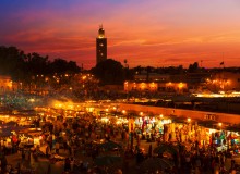 Tramonto a Marrakech | #Marocco #viaggigiovani Tramonto a Marrakech