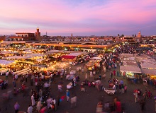 Piazza Jamaa el Fna di Marrakech