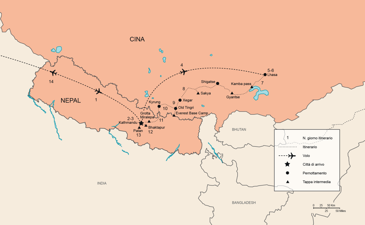 Itinerario Tour Nepal e Tibet | #Tibet #viaggigiovani