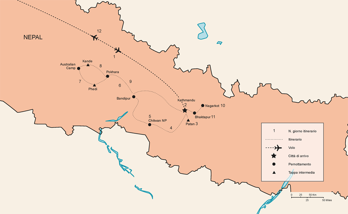 Itinerario Tour Nepal Original | #Nepal #viaggigiovani