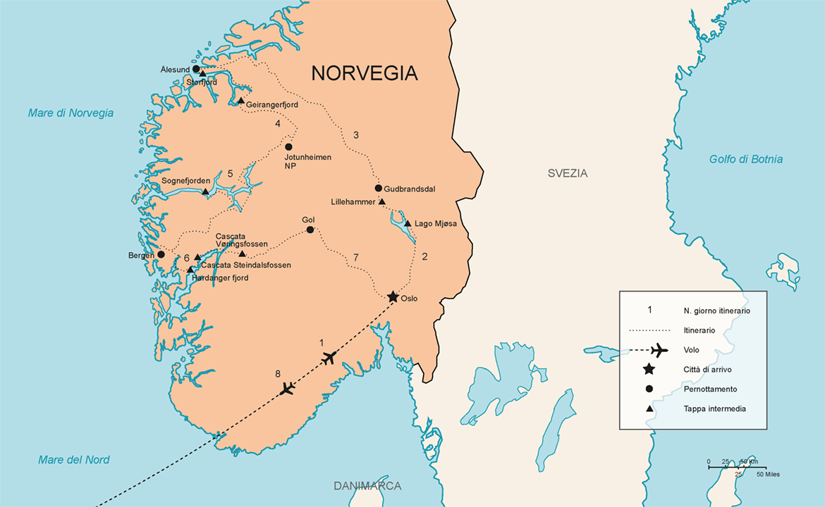 Itinerario Tour Norvegia Original | #Norvegia #viaggigiovani
