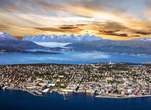 Panorama su Tromso | #Norvegia #viaggigiovani Panorama su Tromso