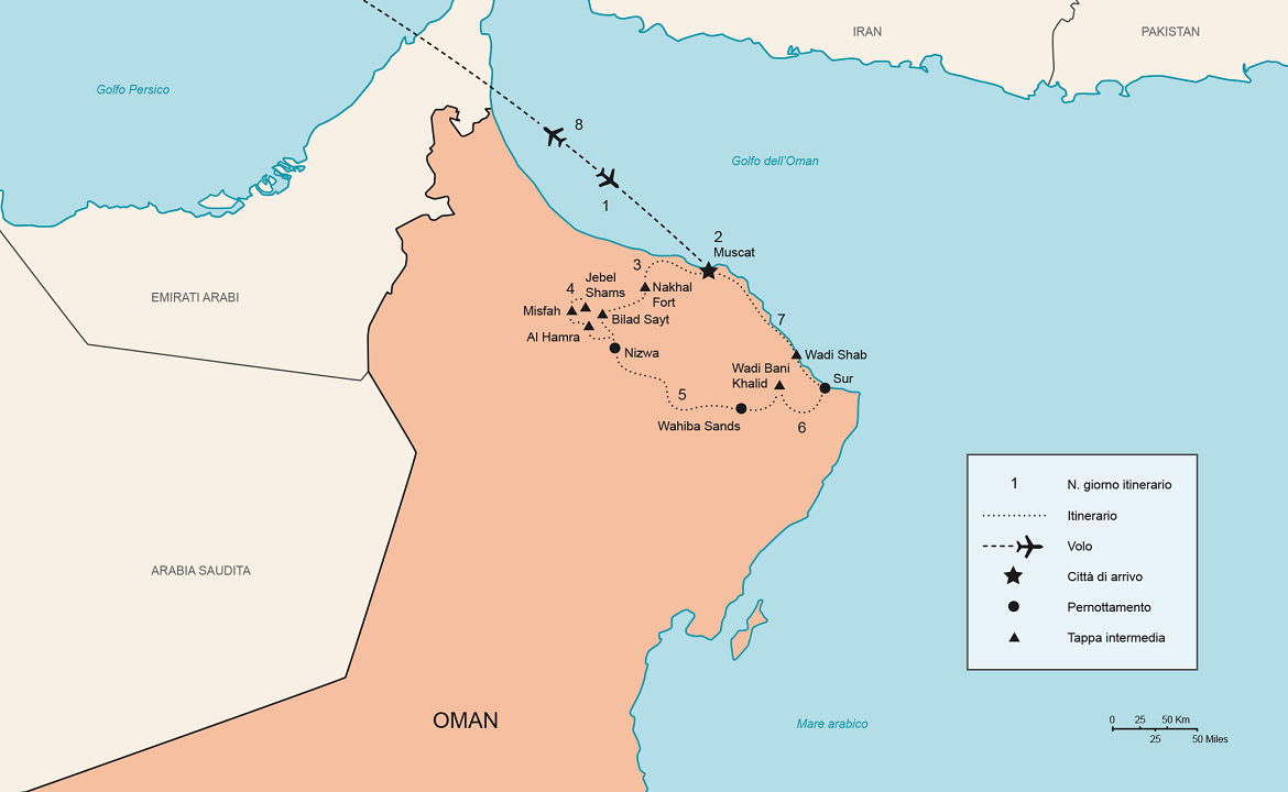 Itinerario Tour Oman Special | #Oman #viaggigiovani