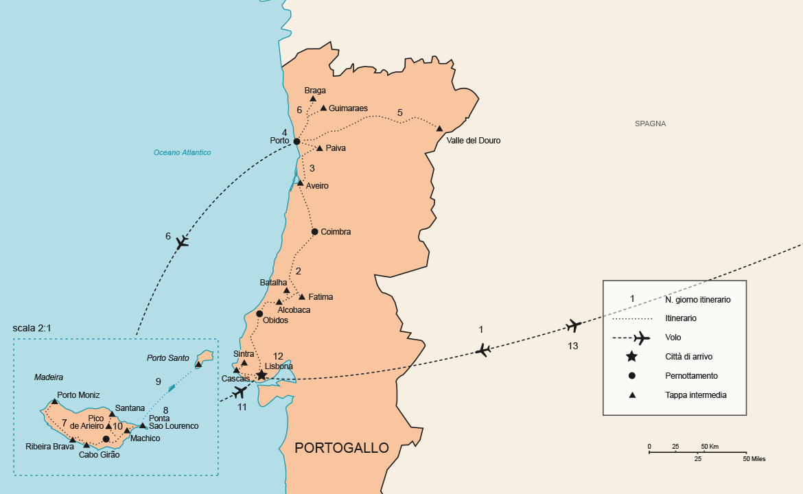 Itinerario Tour Portogallo e Madeira | #Portogallo #viaggigiovani