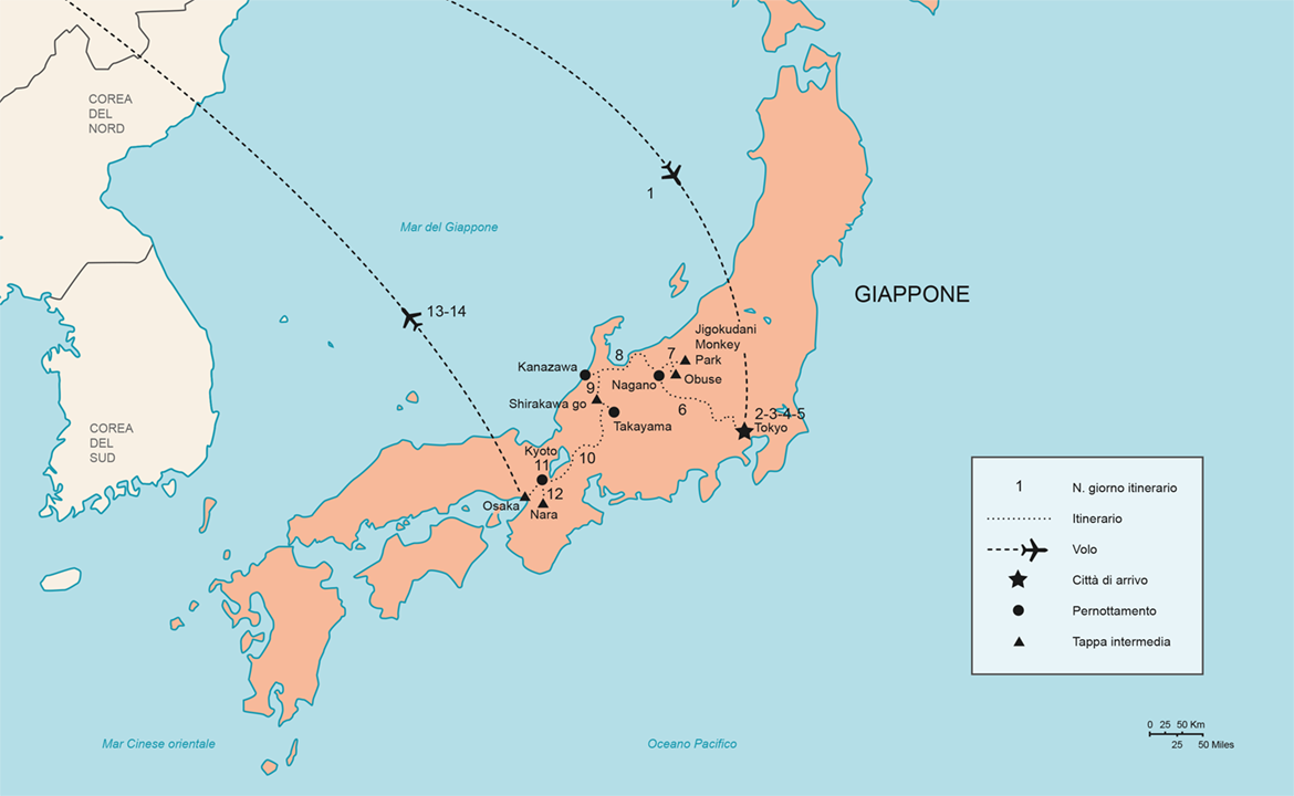 Itinerario Tour Giappone Snow Monkeys | #Giappone #viaggigiovani