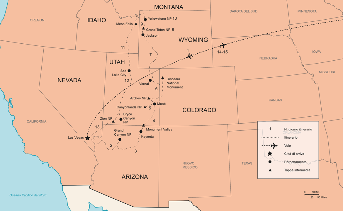 Itinerario Usa Yellowstone| #TourUsaYellowstone #viaggigiovani