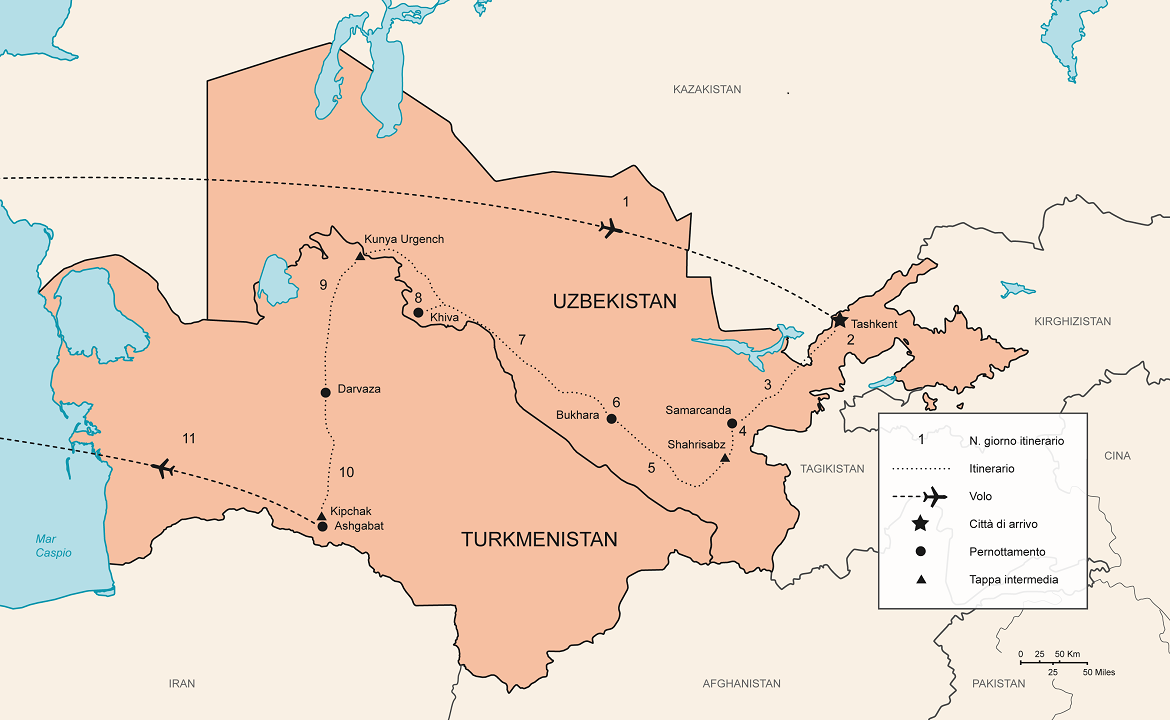 Itinerario Uzbekistan e Turkmenistan | #Uzbekistan #viaggigiovani