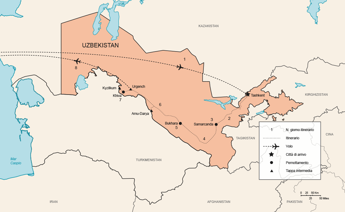 Itinerario Uzbekistan Essential | #Uzbekistan #viaggigiovani