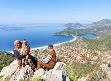 Ölüdeniz dall'alto | #Turchia #viaggigiovani Ölüdeniz dall'alto | Via Licia Trekking