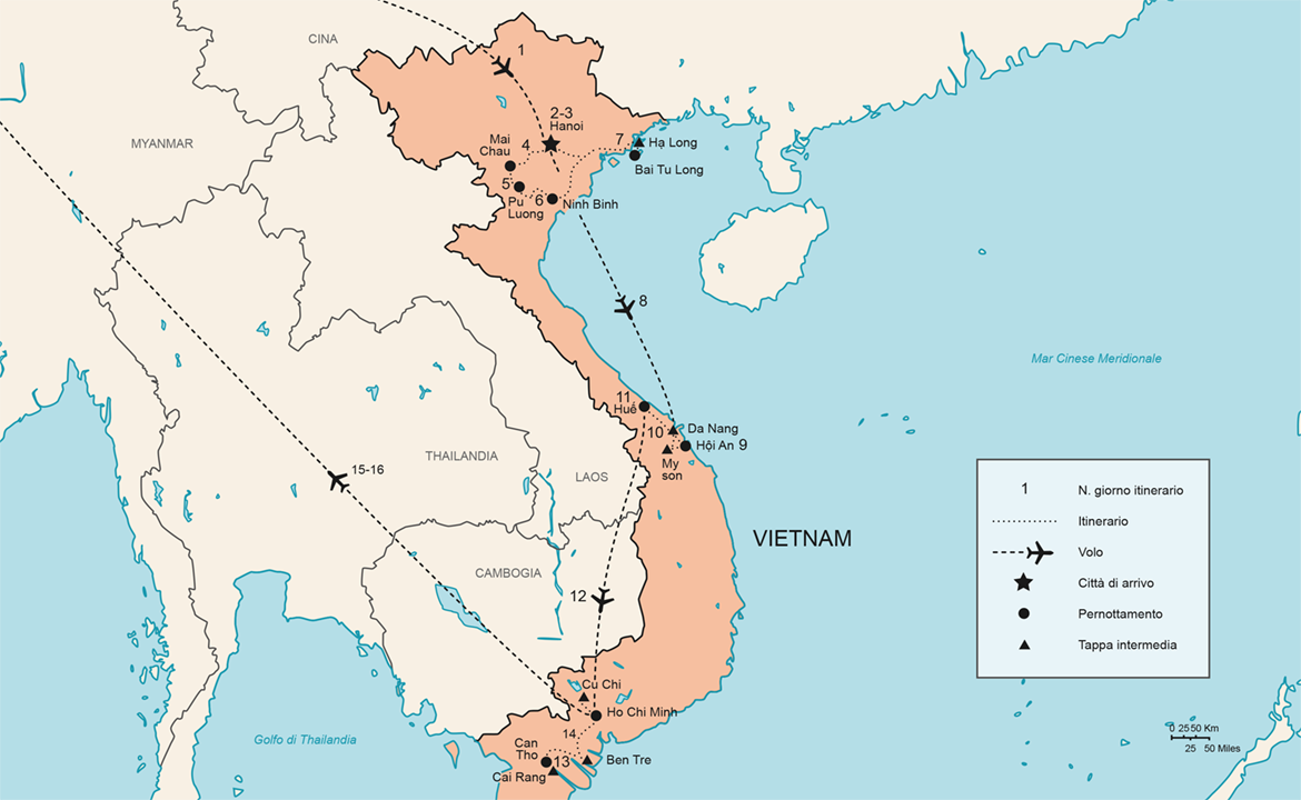 Itinerario Tour Vietnam Original | #ViaggioVietnam #viaggigiovani