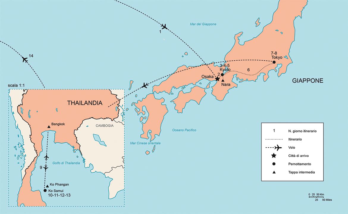 Itinerario Giappone e Thailandia | #Giappone #viaggigiovani