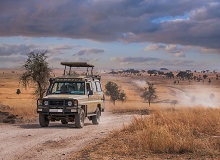 Safari sulle strade sterrate del Serengeti