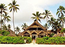 Resort sul mare a Zanzibar