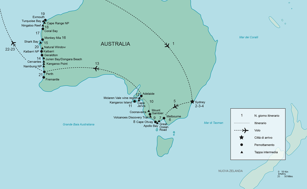 Itinerario Australia da Est a Ovest | #Australia #viaggigiovani