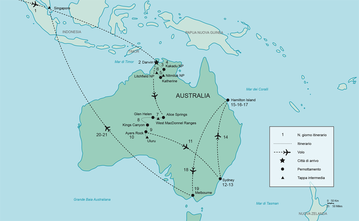 Itinerario Australia Outback e Barriera Corallina | #Australia #viaggigiovani