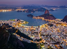 Rio de Janeiro di notte | #viaggigiovani #Brasile Rio de Janeiro di notte