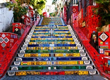 Scala Selaron Rio de Janeiro | #viaggigiovani #Brasile Rio de Janeiro