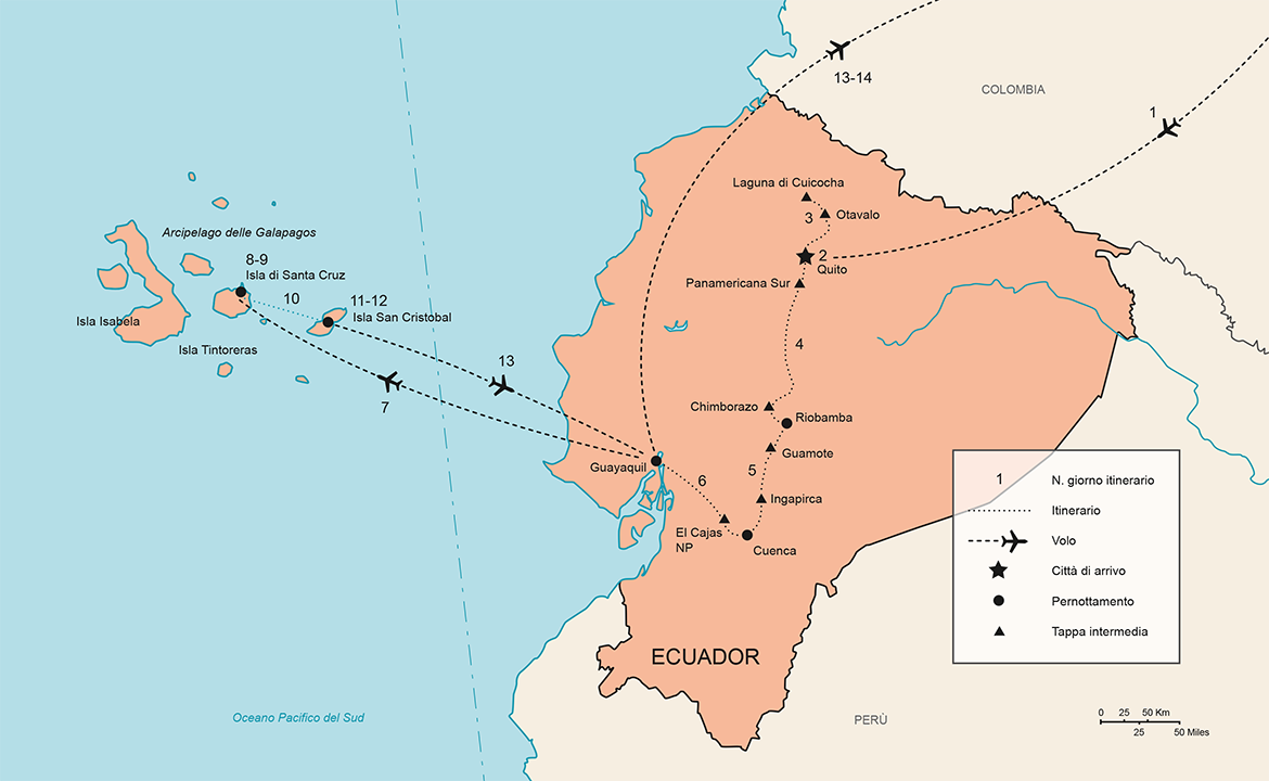 Itinerario Ecuador e Galapagos | #Ecuador #viaggigiovani