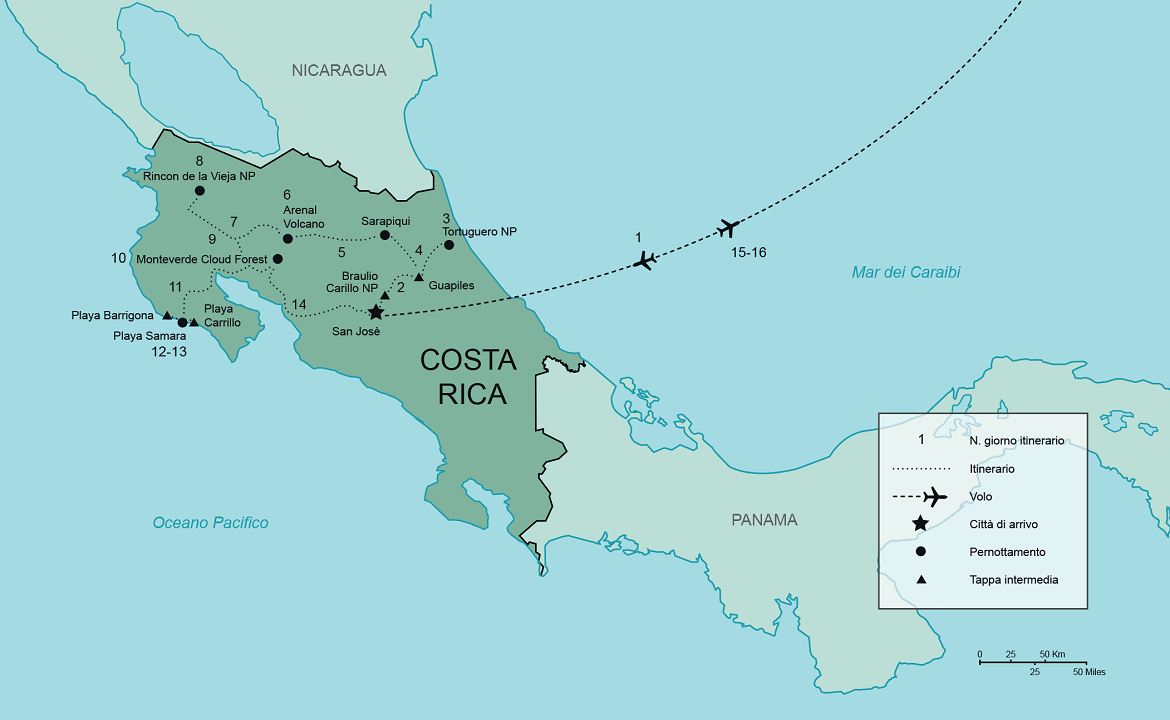Itinerario Il meglio del Costa Rica | #CostaRica #viaggigiovani
