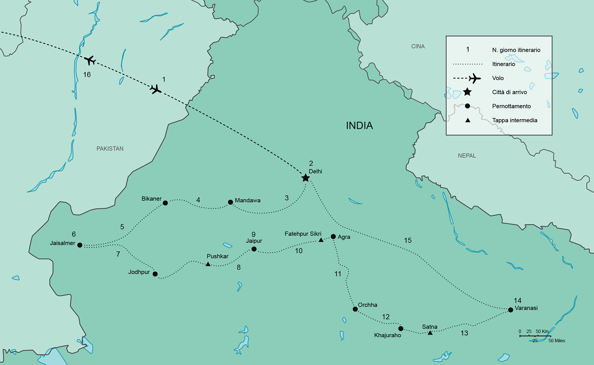 Itinerario India del Nord | #India #viaggigiovani
