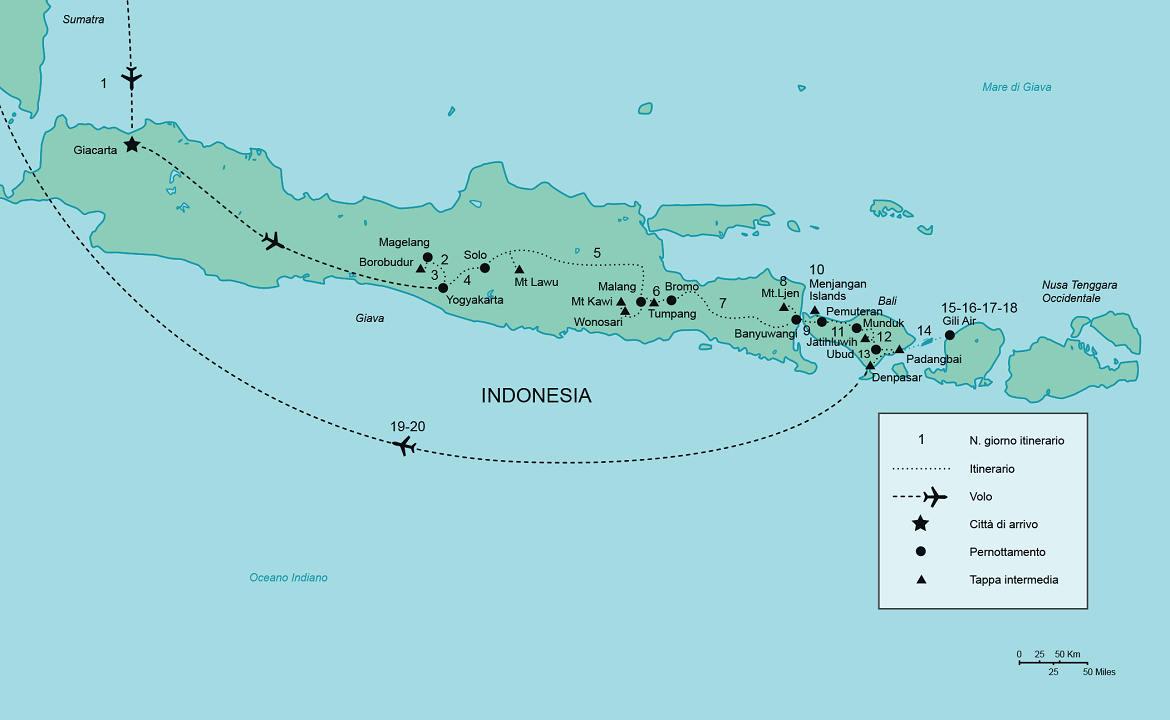Itinerario Indonesia Classica | #Indonesia #viaggigiovani