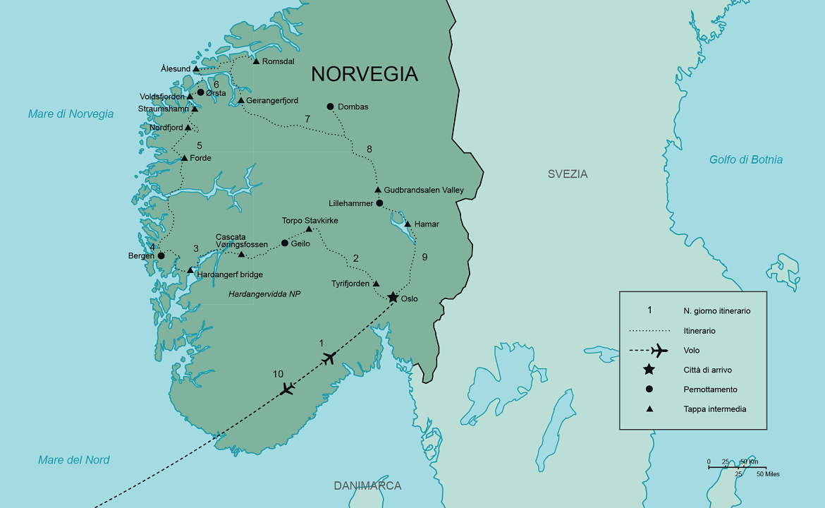 Itinerario Norvegia dei Fiordi | #Norvegia #viaggigiovani