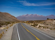 Strada da Arequipa a Chivay