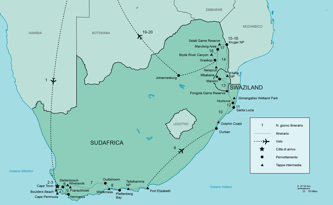 Itinerario Sudafrica Completo | #Sudafrica #viaggigiovani