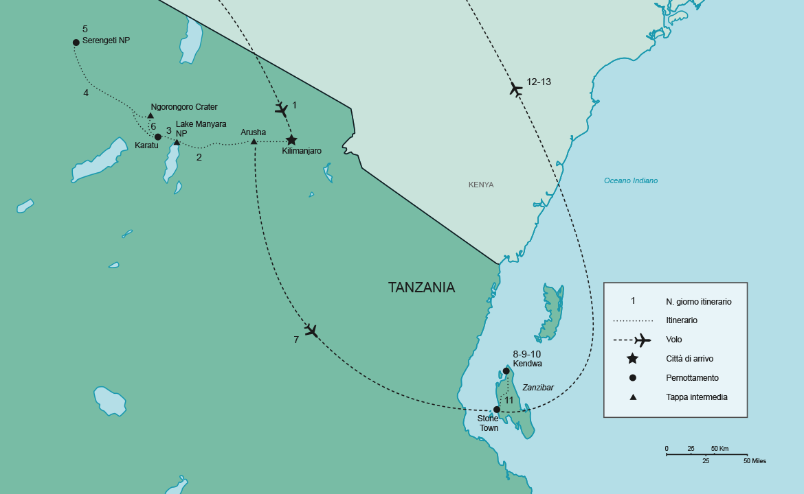 Itinerario Tanzania il Meglio | #Tanzania #viaggigiovani