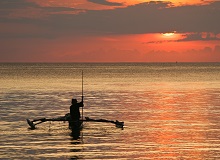 Magico tramonto a Zanzibar