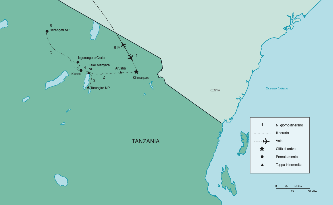 Itinerario Tanzania Safari, i parchi del nord | #Tanzania #viaggigiovani