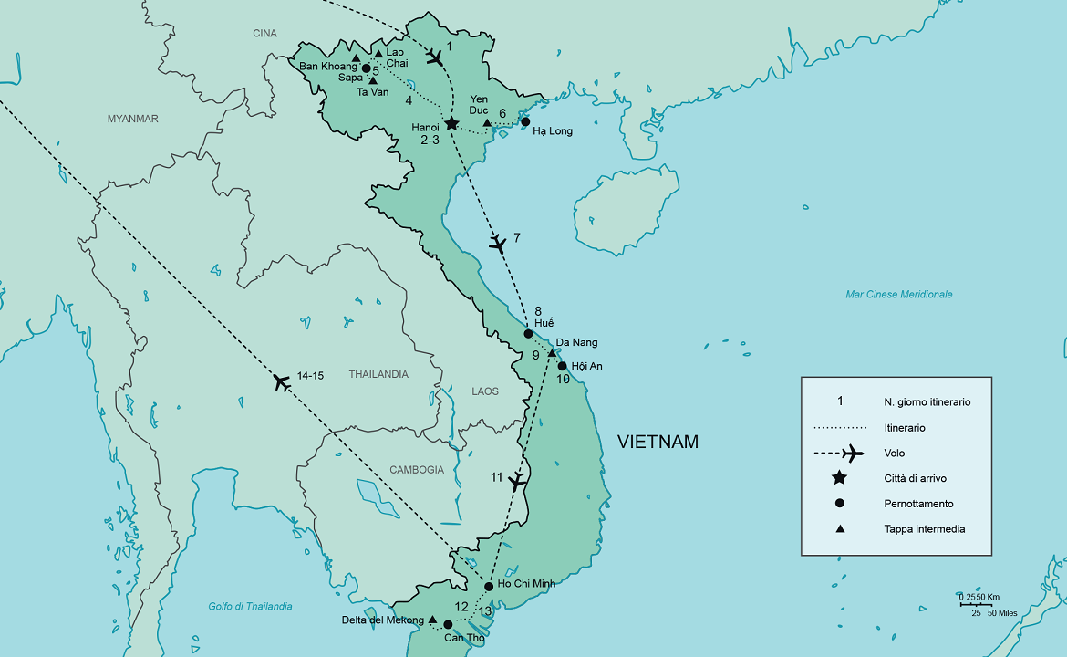 Itinerario Vietnam Classico | #Vietnam #viaggigiovani
