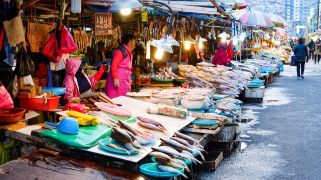Mercato del pesce di Busan | Tour Corea del Sud
